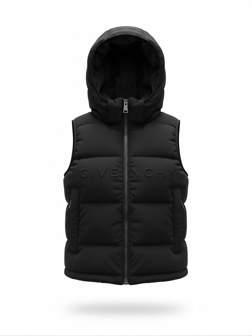 Preloved Givenchy Kids Gilet Age 6 Black Logo