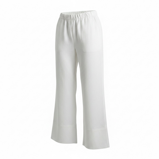 Pre-loved White Liverpool LA Trousers, L, BNWT