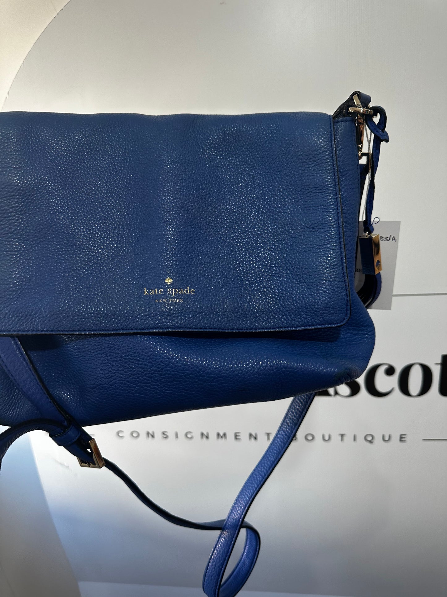Blue Kate Spade Crossbody bag