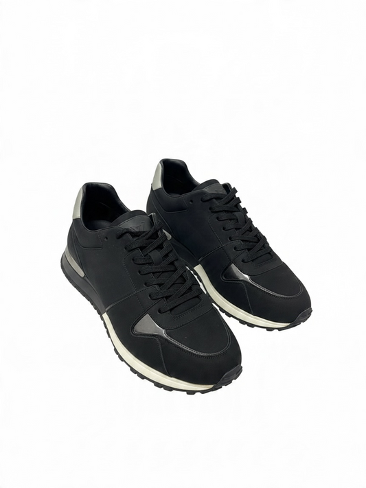 Preloved Louis Vuitton Trainers Size 7.5/8 Black