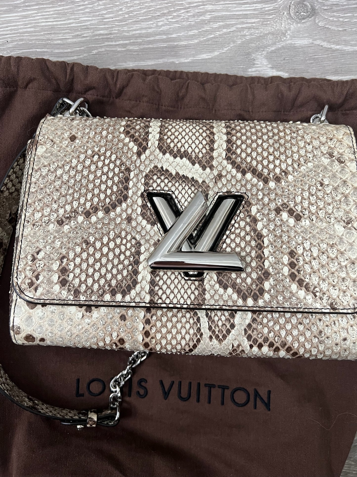 Python Louis Vuitton Twist
