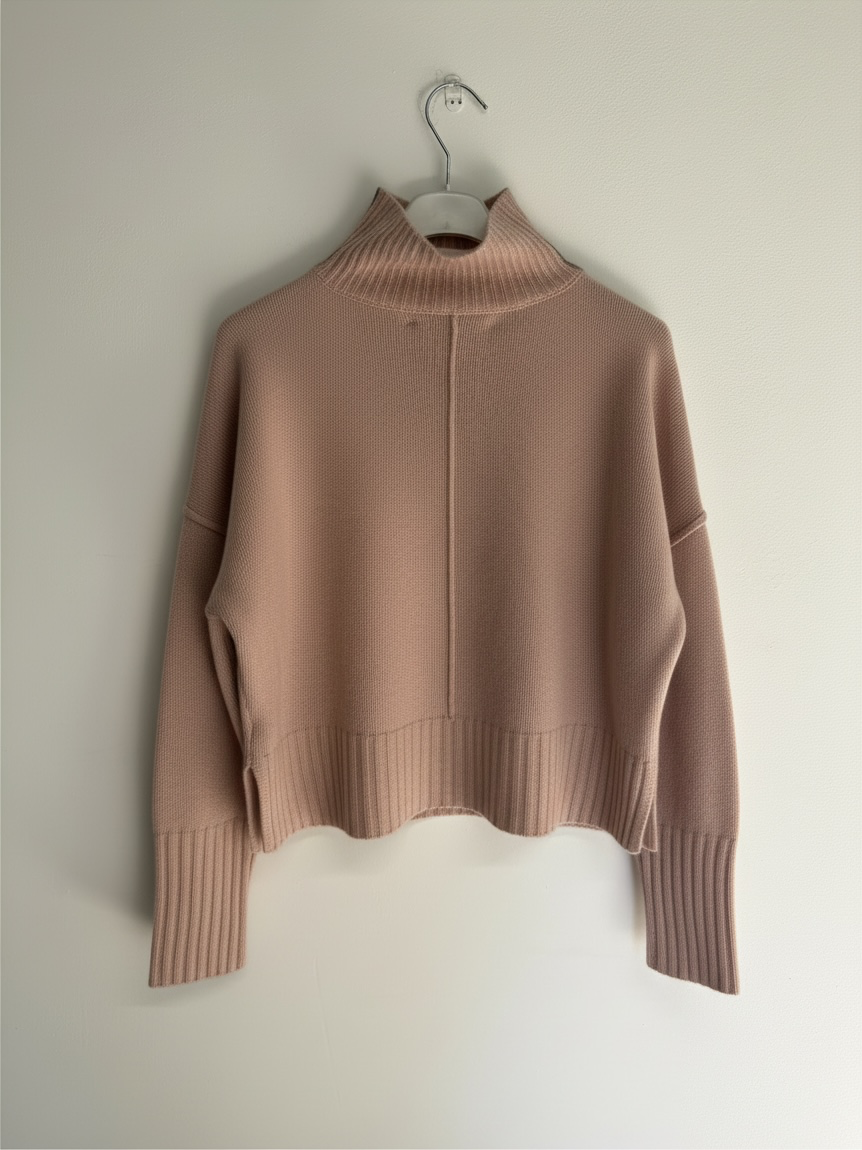 Preloved 360 Cashmere Jumper Size Small Pink
