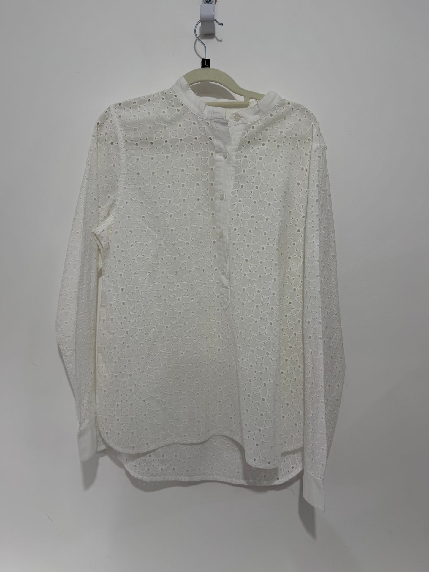 Pre-owned, White Madewell Blouse, Size L