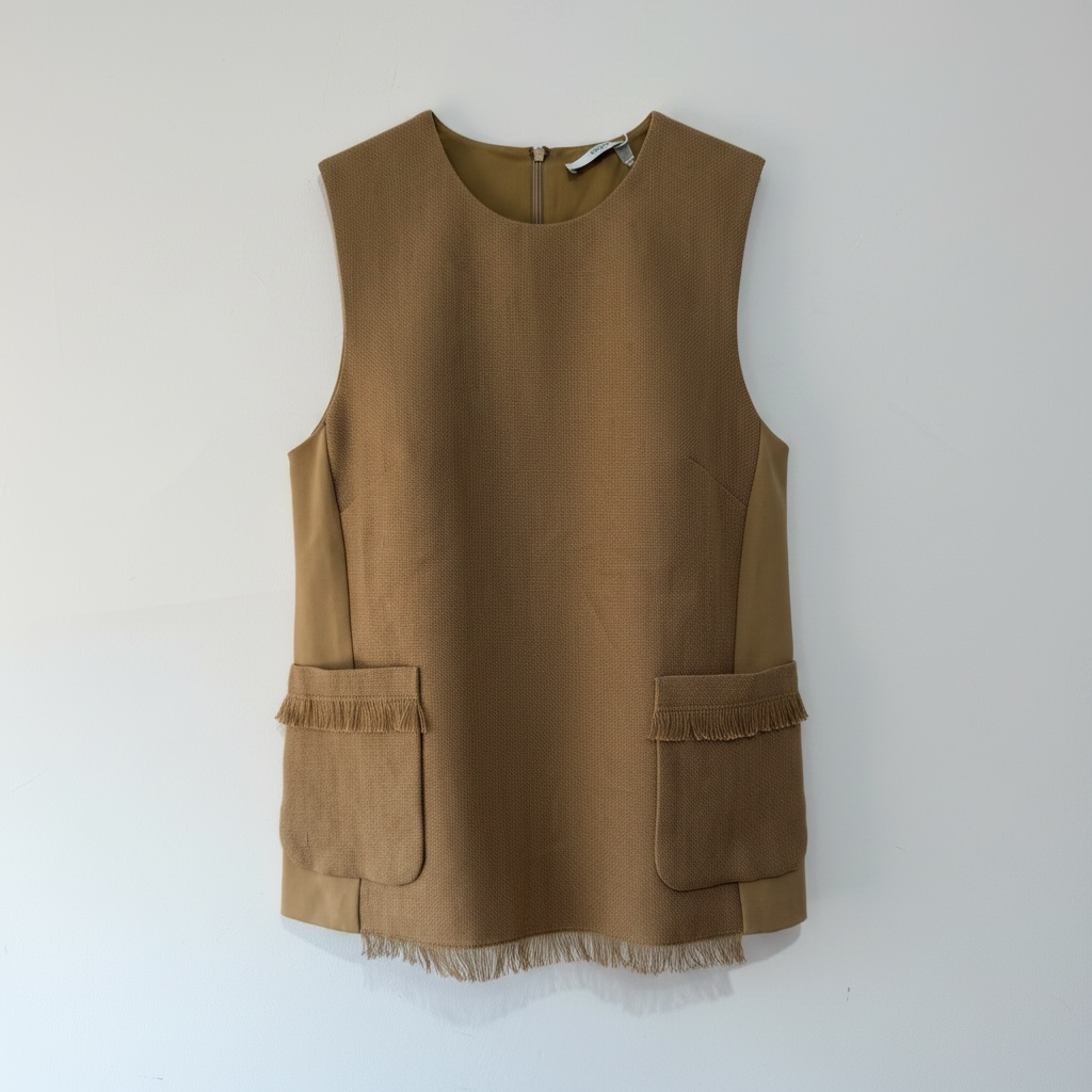 Preloved Brown MaxMara Top, Size 10