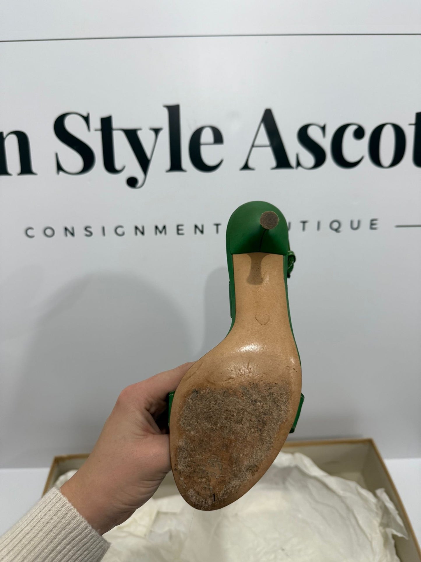 Green Moschino Heels, 3