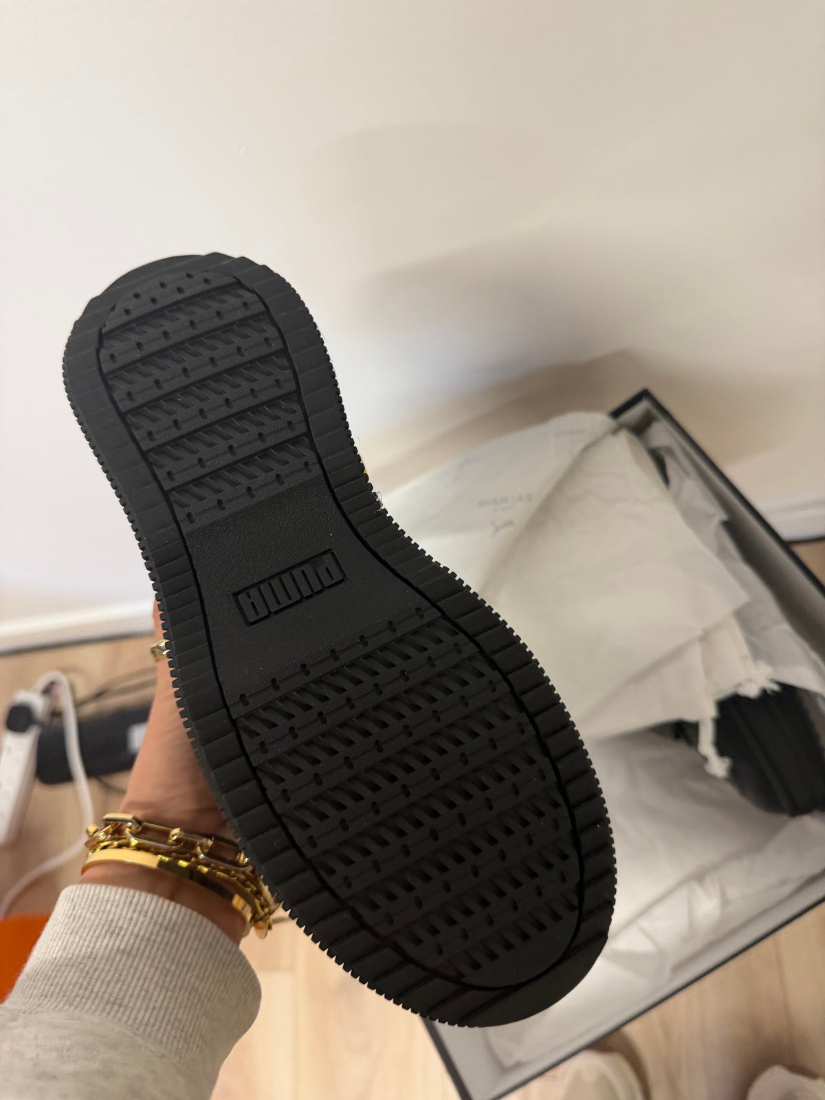 BNWT Puma X Balmain Boots Size EU 38.5 Black