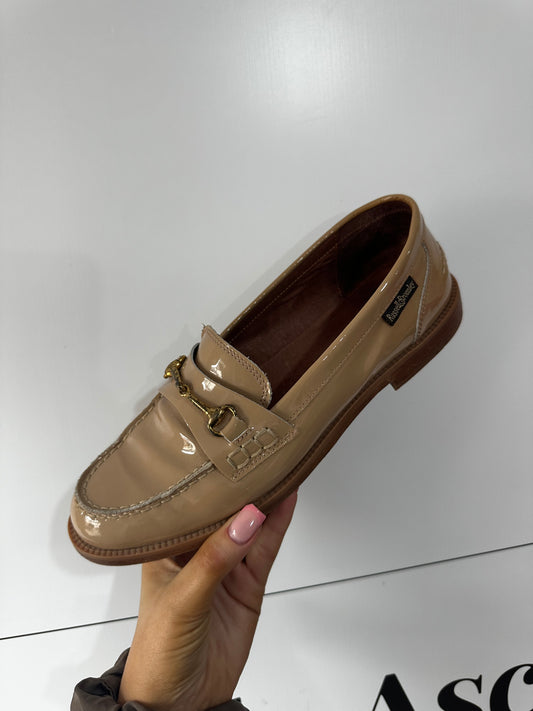 Beige Russell & Bromley Loafers, 5.5