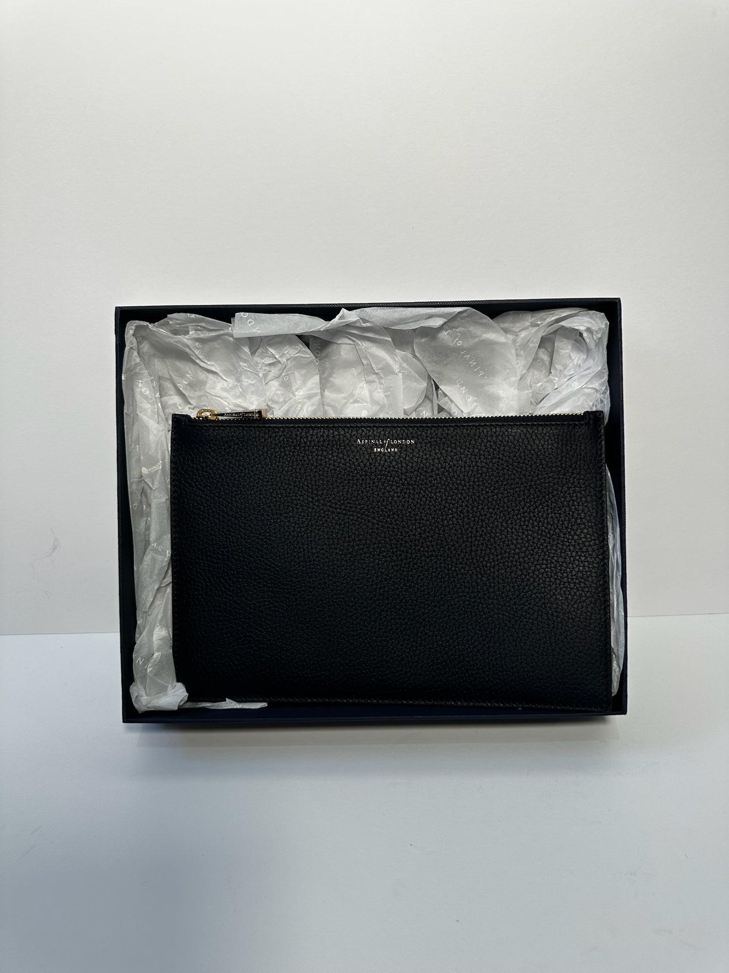 Black Aspinal of London Clutch