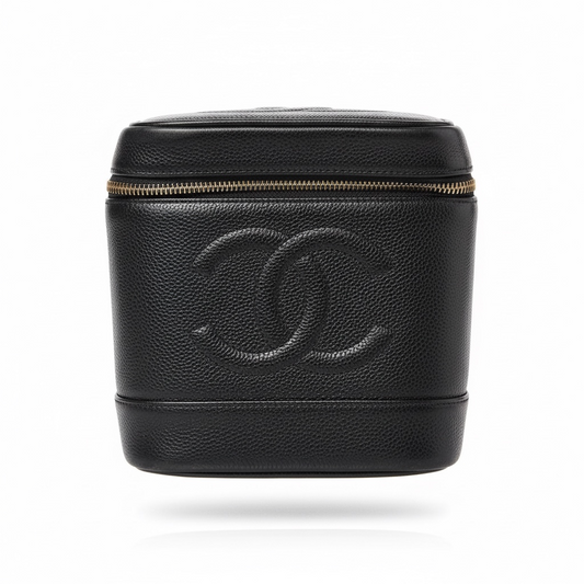 Pre-owned Black Chanel Vanity Case, Vintage
