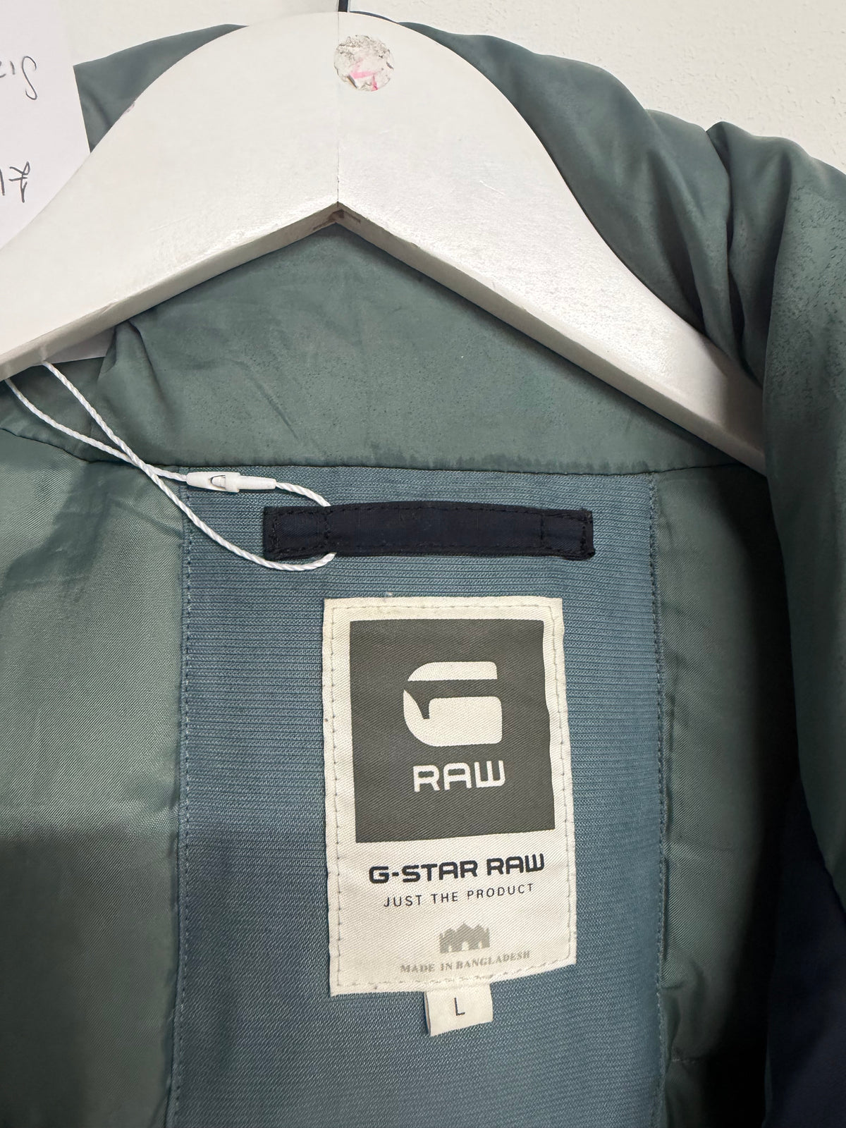 Preloved G Raw Men's Jacket Size L Navy
