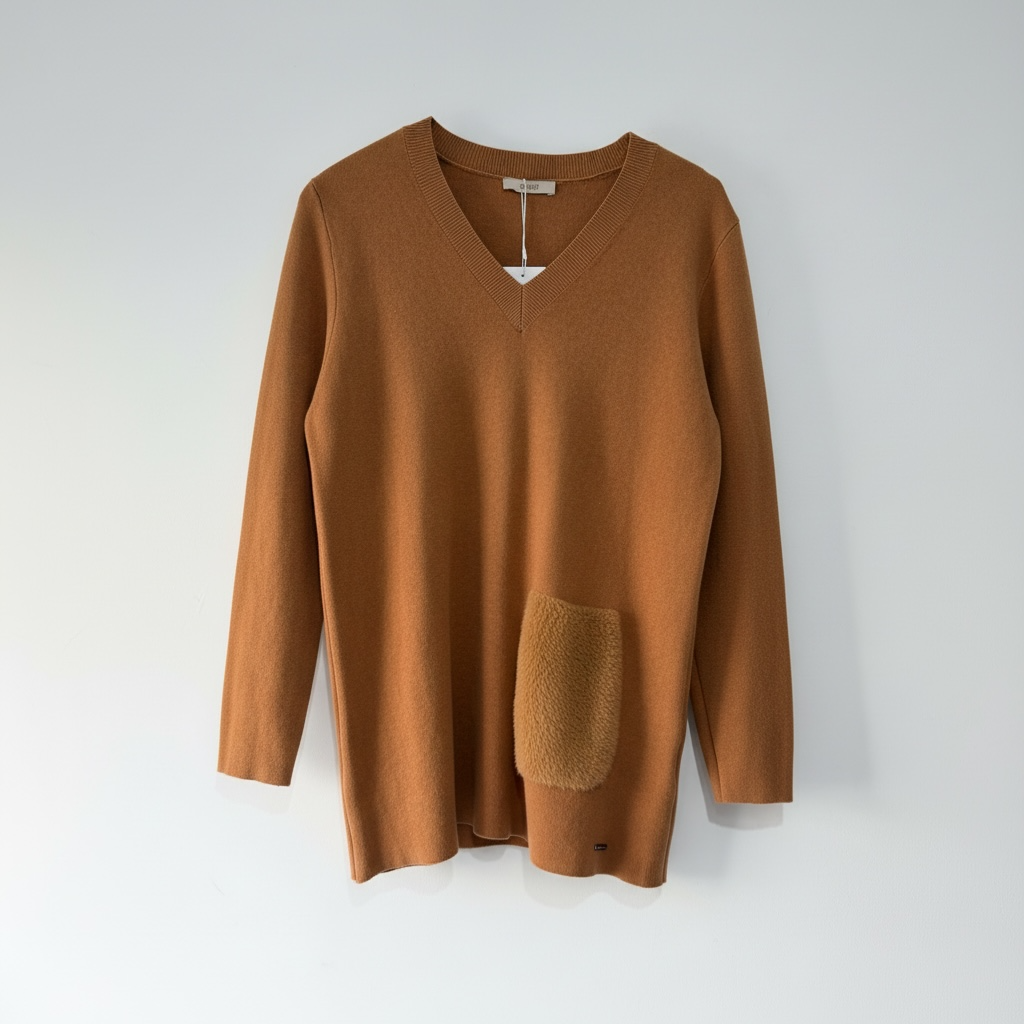 Pre-owned, Camel Gaudi Jumper, Size Small