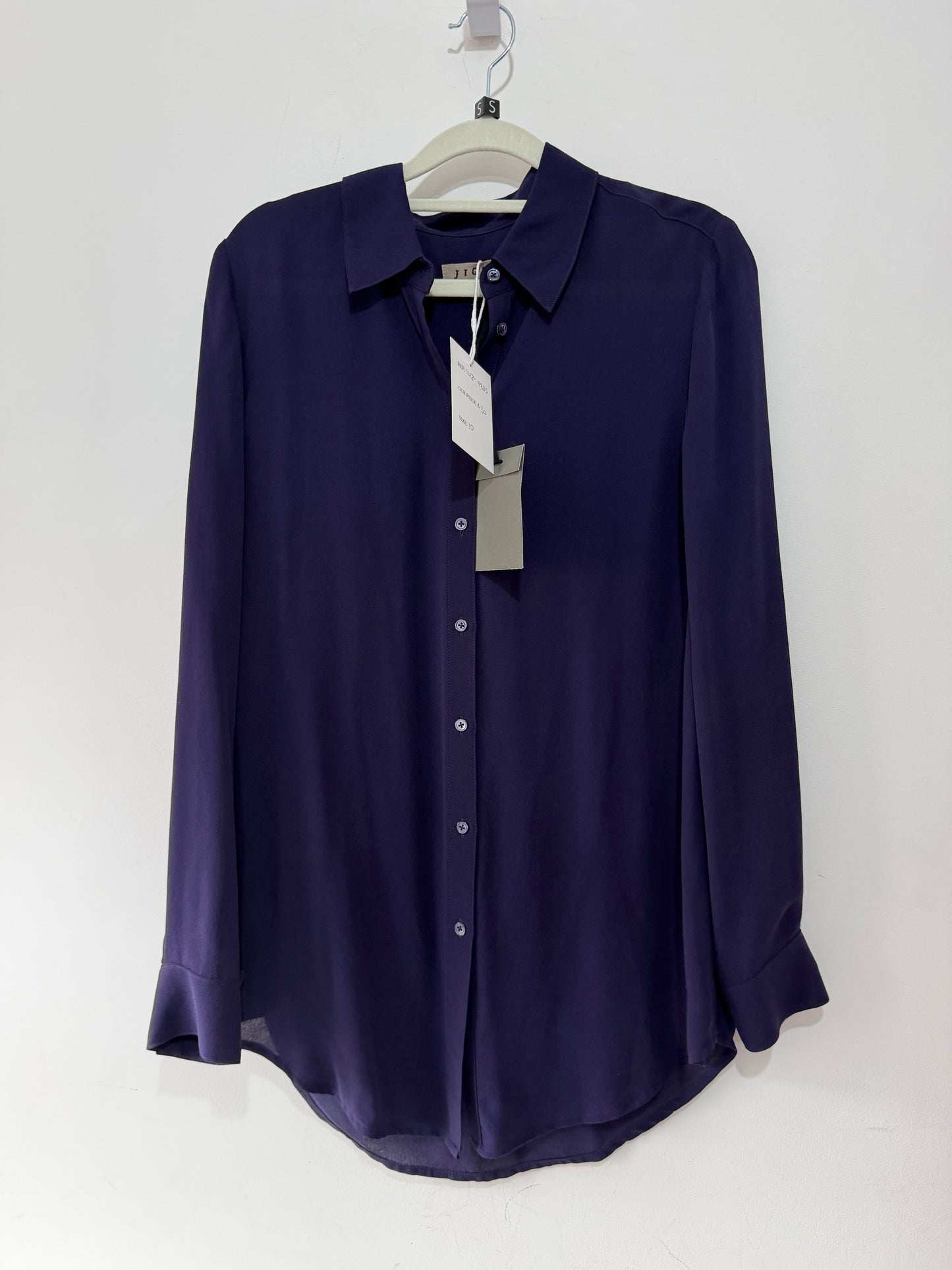 Preloved Jigsaw Shirt Size 10, BNWT Purple