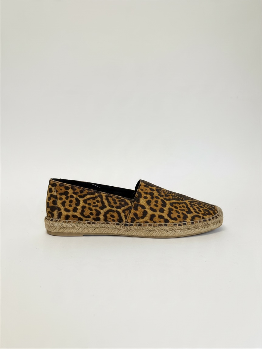 Preloved Saint Laurent Espadrilles EU 44 - UK 10 Leopard Print
