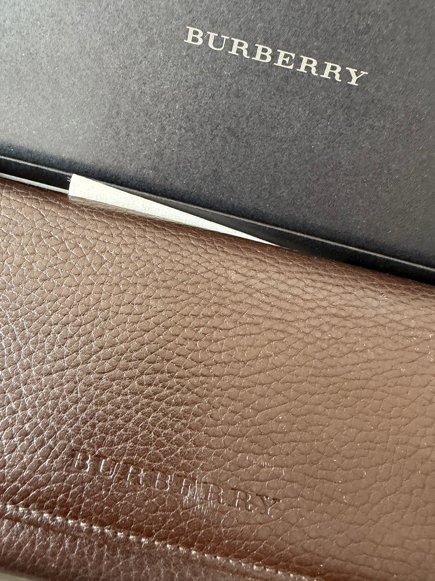 Preloved, Brown Burberry Purse