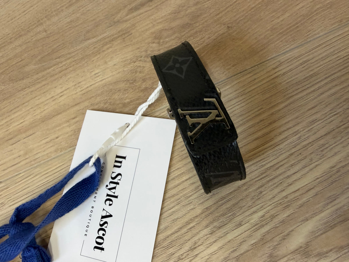 Preloved Louis Vuitton Bracelet Size XS Black