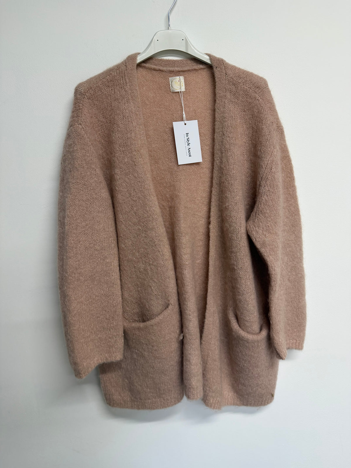 Preloved Des Petits Hauts Cardigan Small Pink
