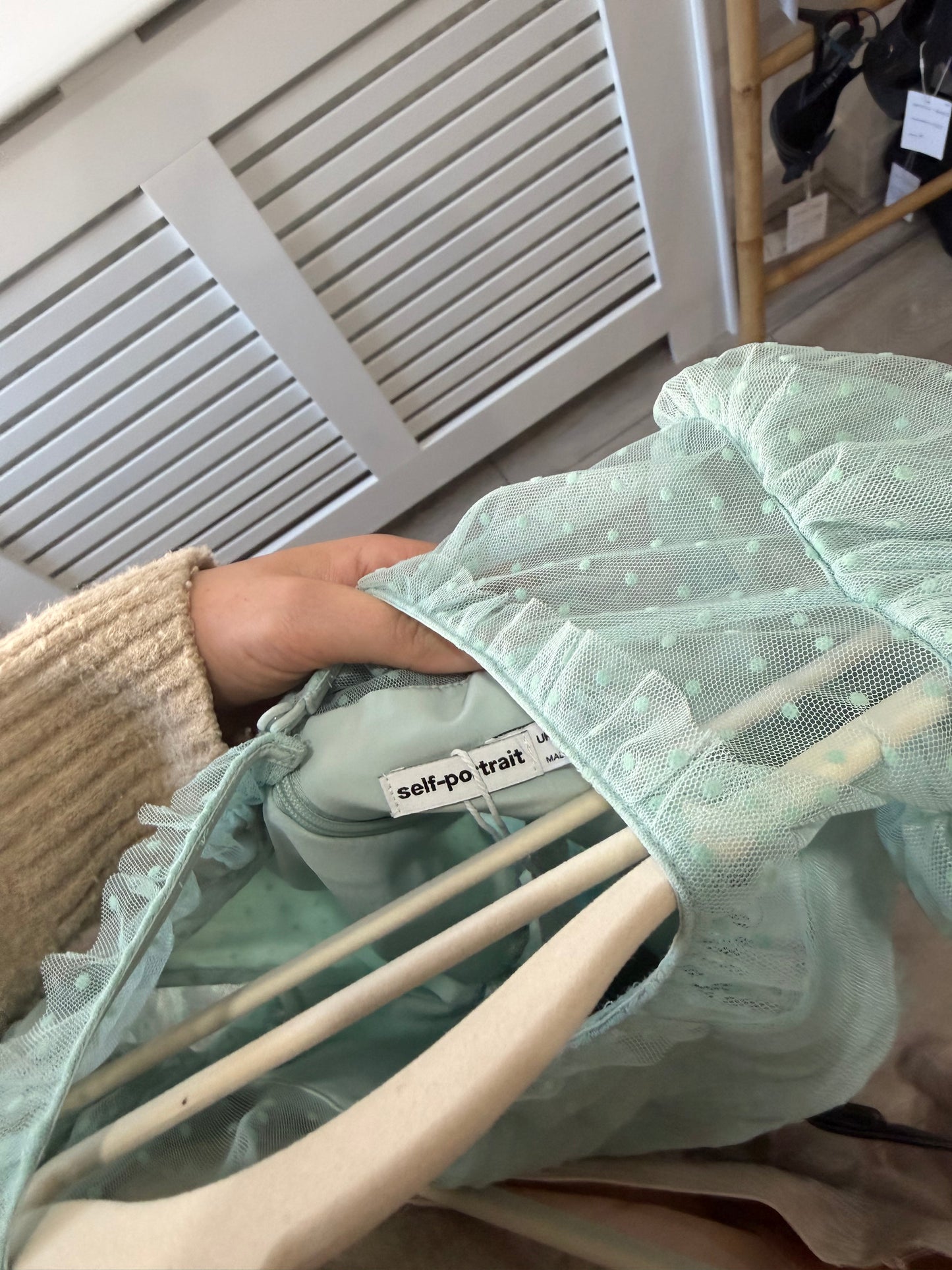 Pre-owned, Blue Self-Portrait Kids Dress, Age 8-10