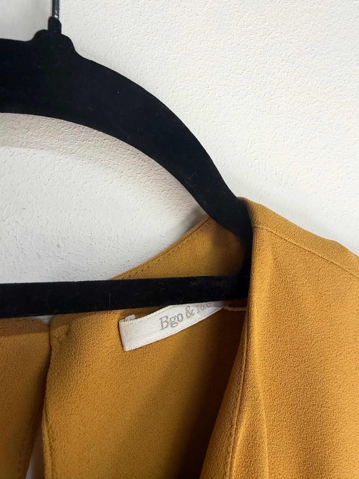 Preloved Bgo & Co Dress Medium Yellow