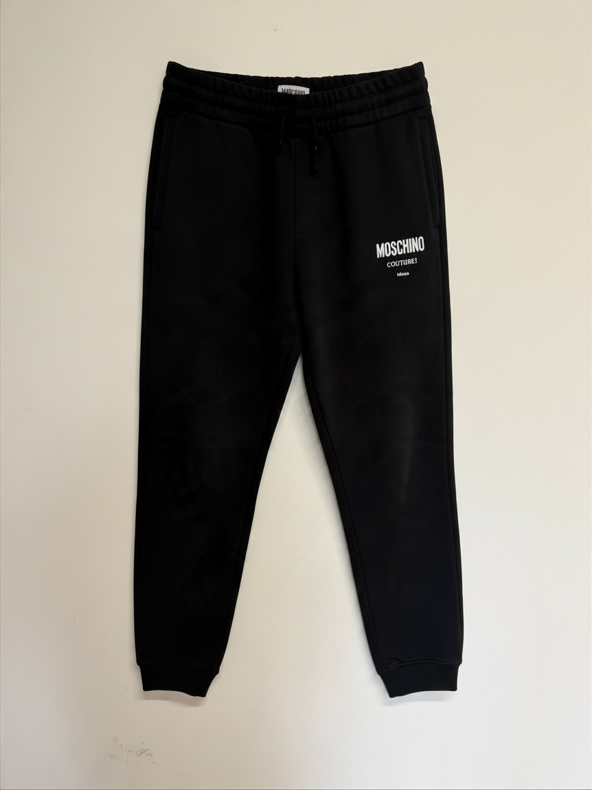 BNWT Moschino Joggers UK 10 Black