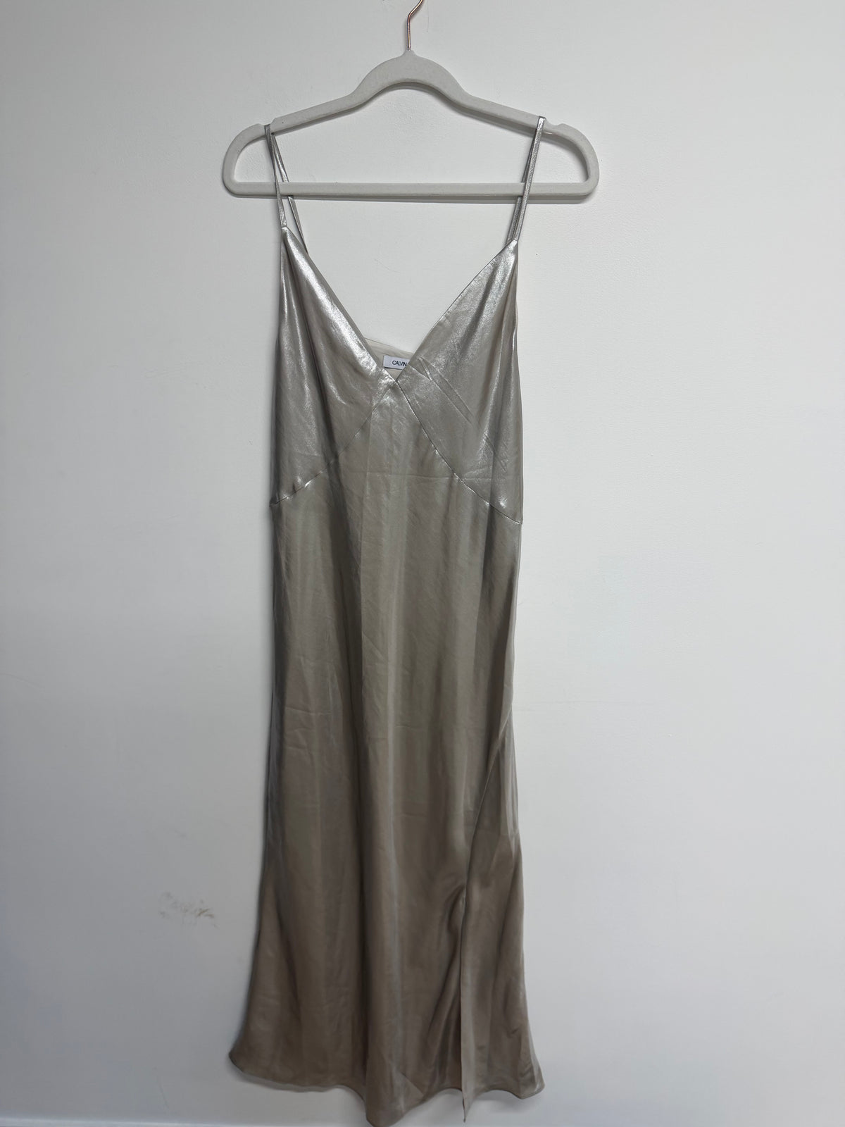 Preloved BNWT Calvin Klein Jeans Dress Size S Gold