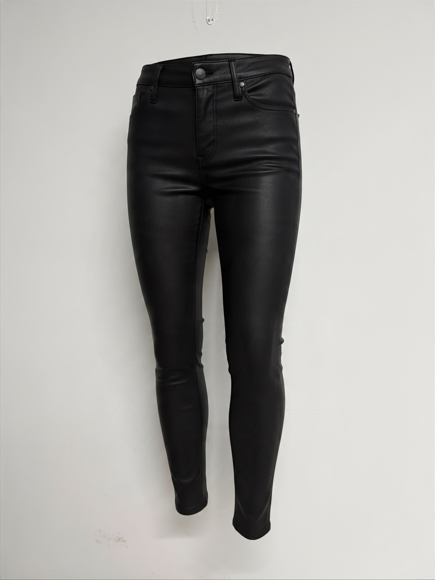 Preloved Marc by Marc Jacobs 100% Real Leather Trousers W29 (Size 10) Black