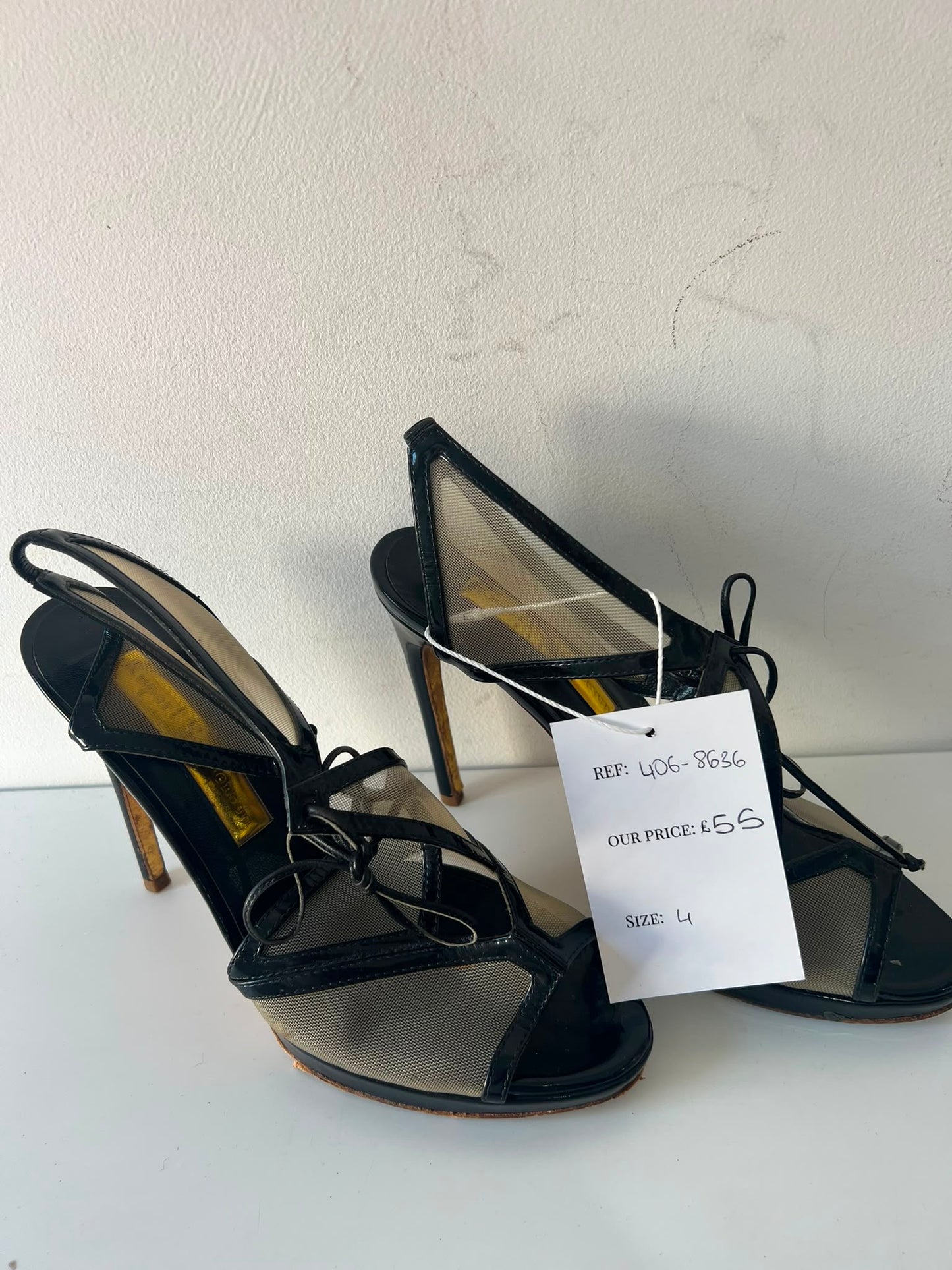 Pre-loved Black Rupert Sanderson Heels, 4
