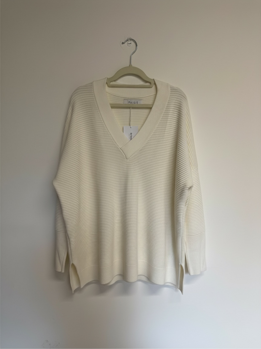 Preloved Paisie Jumper Small / Medium White