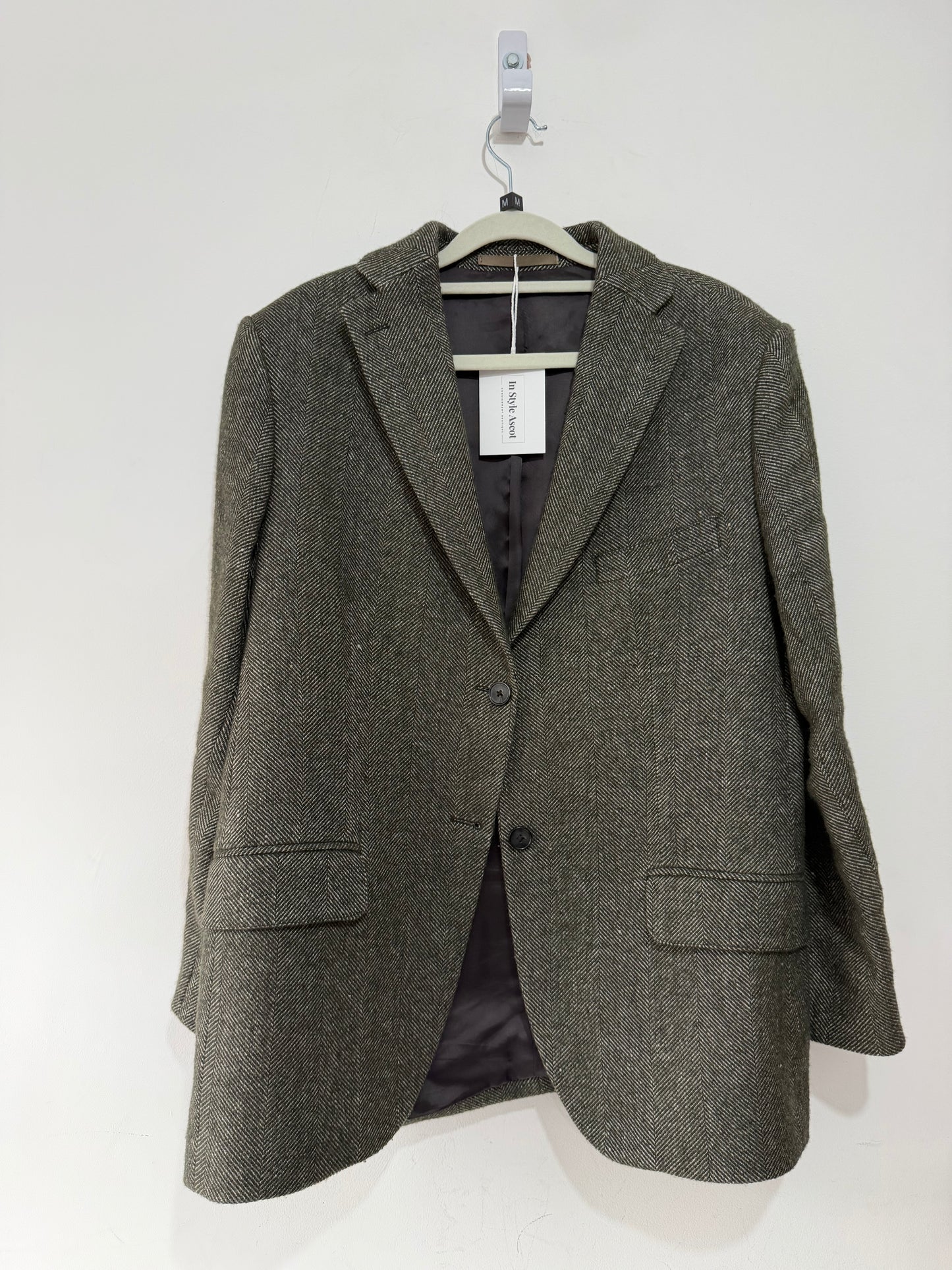 Preloved officine generale Jacket Blazer Size 12 Green