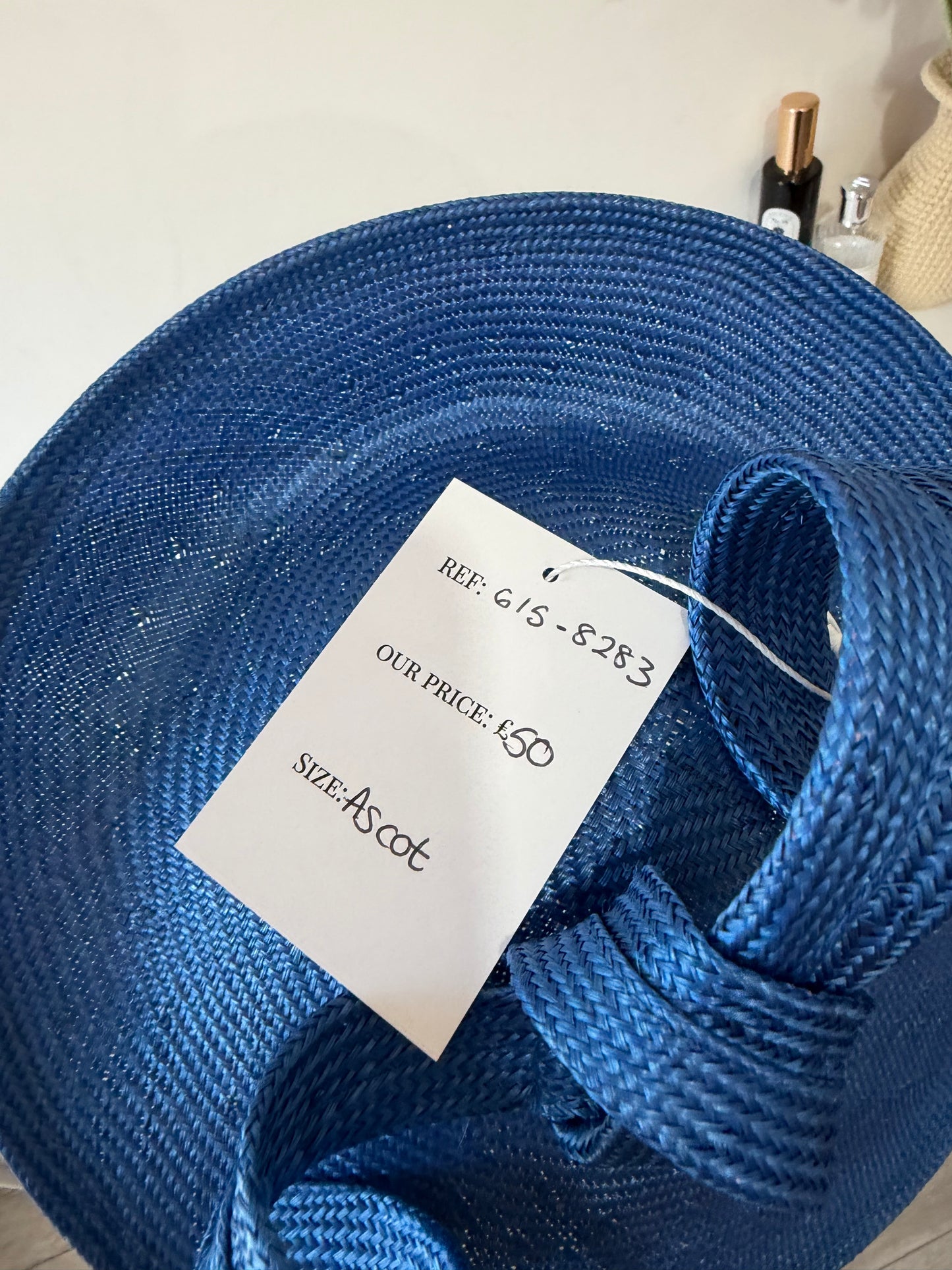 Preloved Blue Whiteley Fascinator, Ascot