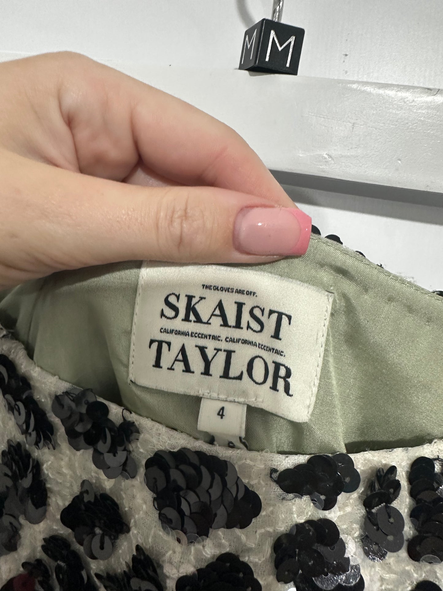 Skaist Taylor Mini Skirt, Size 8-10