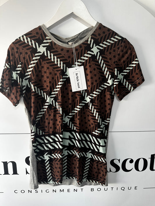 Brown Emma Cook Top, Size 10