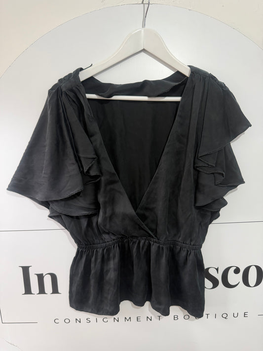 Black SeeByChloé Blouse, Size L