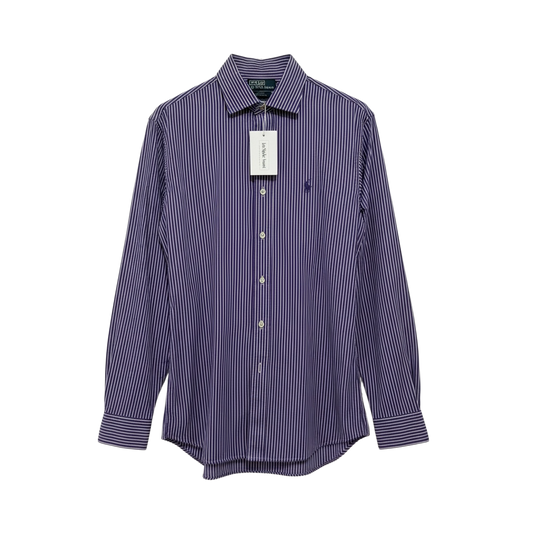 Pre-owned purple pinstripe Polo Ralph Lauren Shirt, Size XL