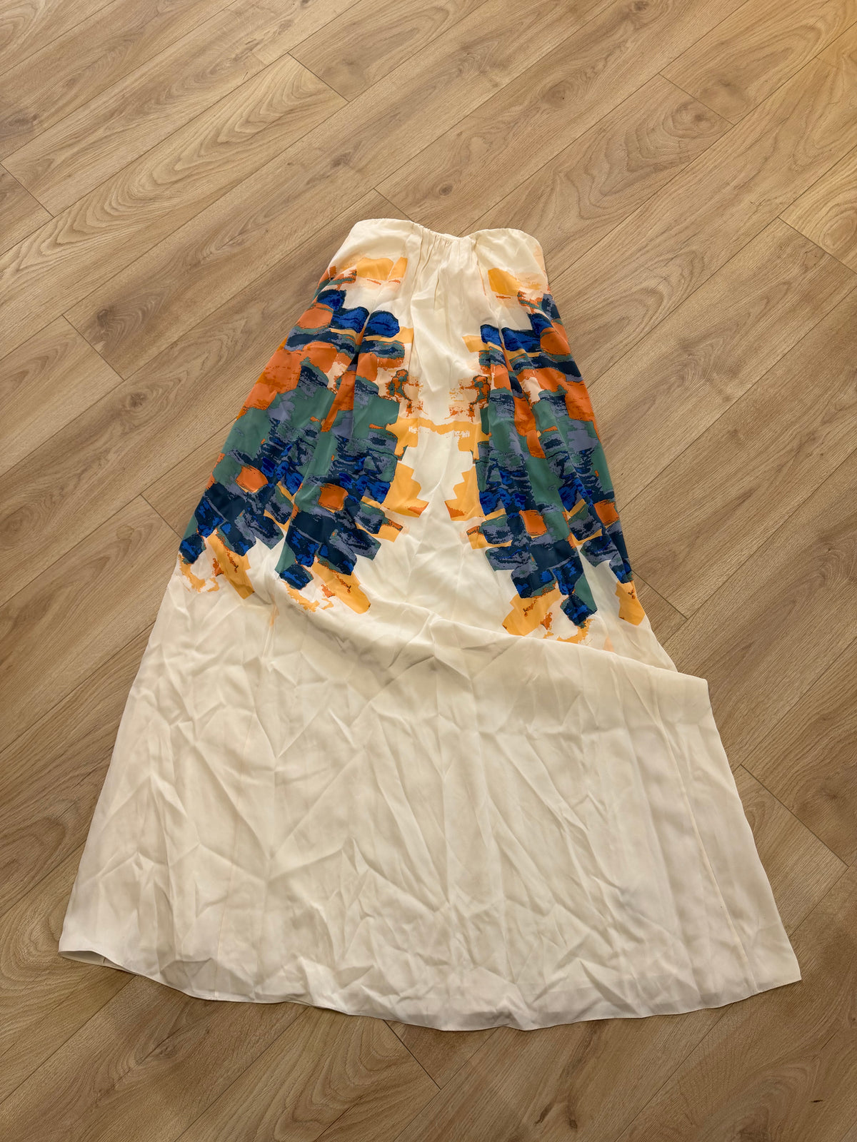 Preloved Tibi Dress, Size 10 White floral