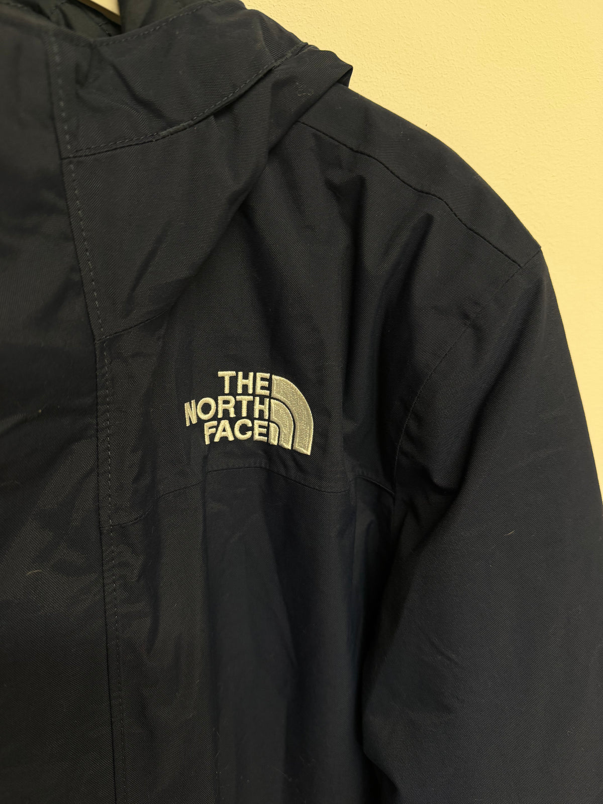 Preloved Mens The North Face Jacket Size M Navy