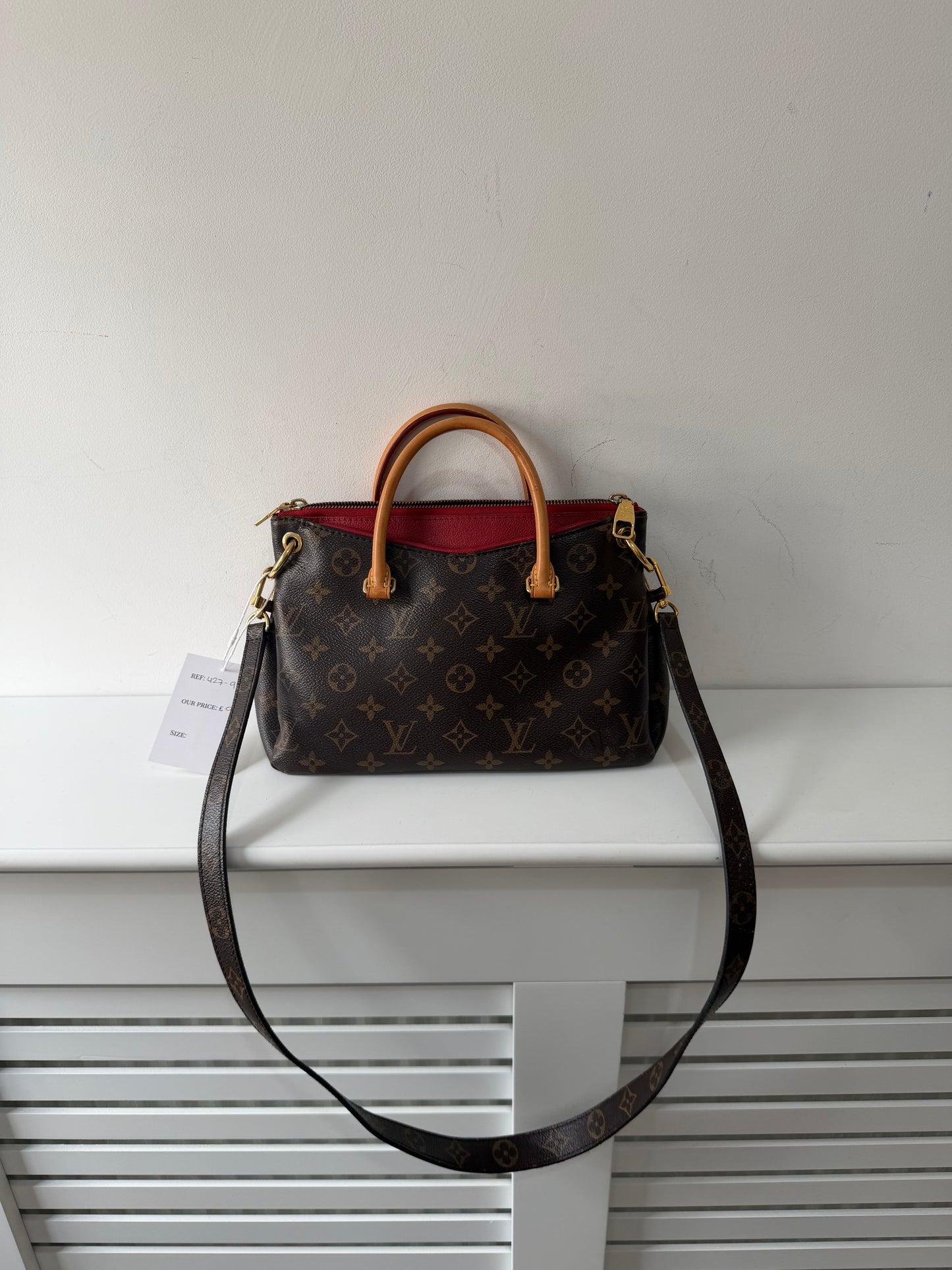 Preloved Louis Vuitton Pallas Handbag BB Monogram