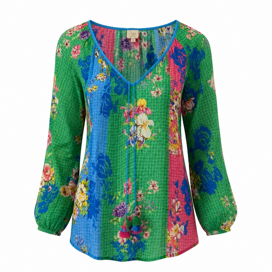Preloved Multicoloured Ryy Australia Blouse, Large
