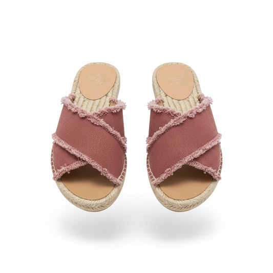 Pink Castaner Sliders, Brand New, Pre-owned, Size 4