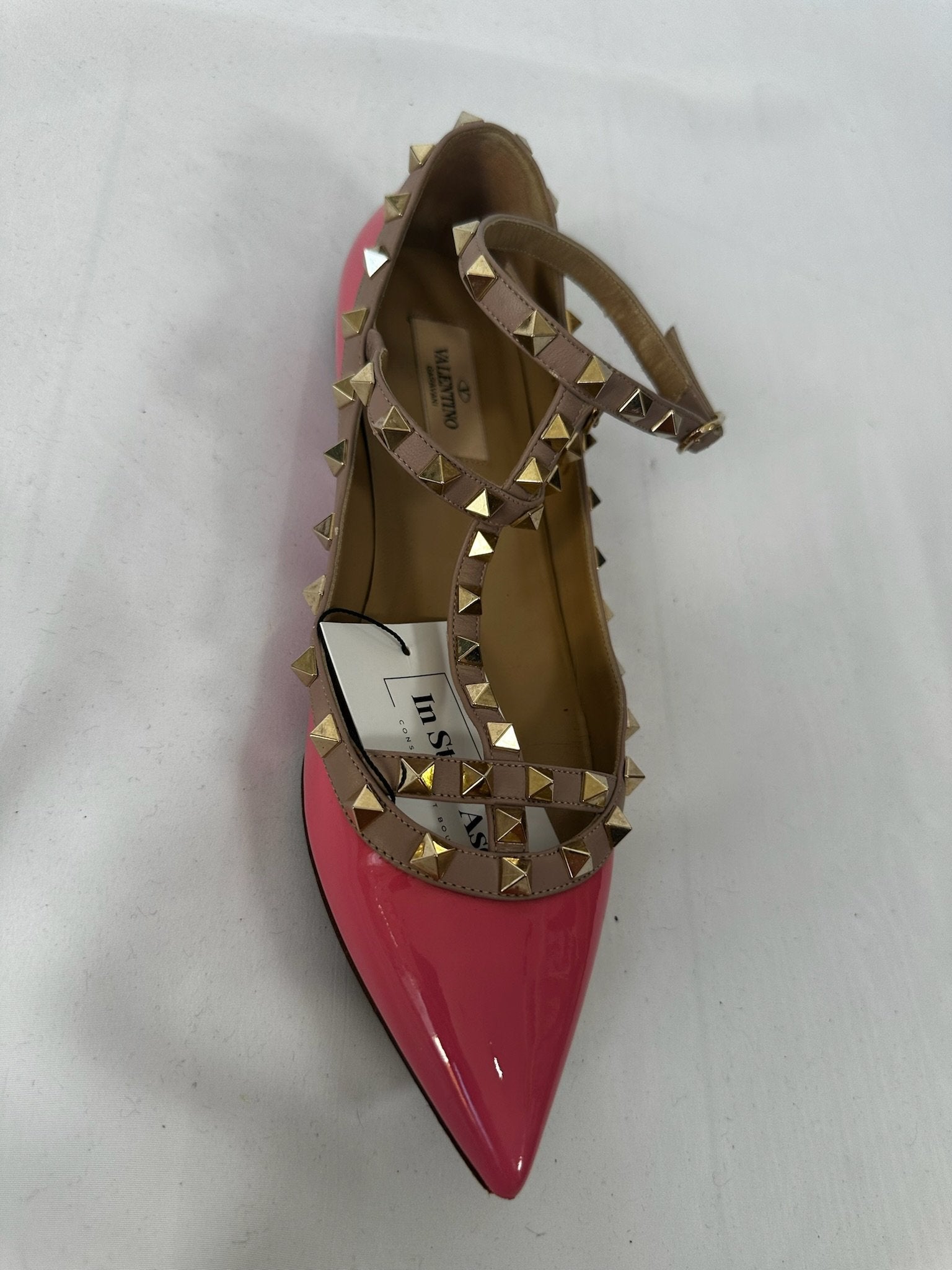 Valentino Pink Stud Pumps - 6.5