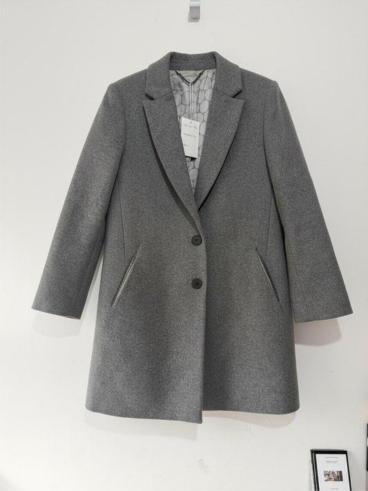 Preloved Jigsaw Coat Size 10 Grey
