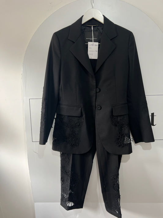 Black Ermanno Scervino Suit, Size S