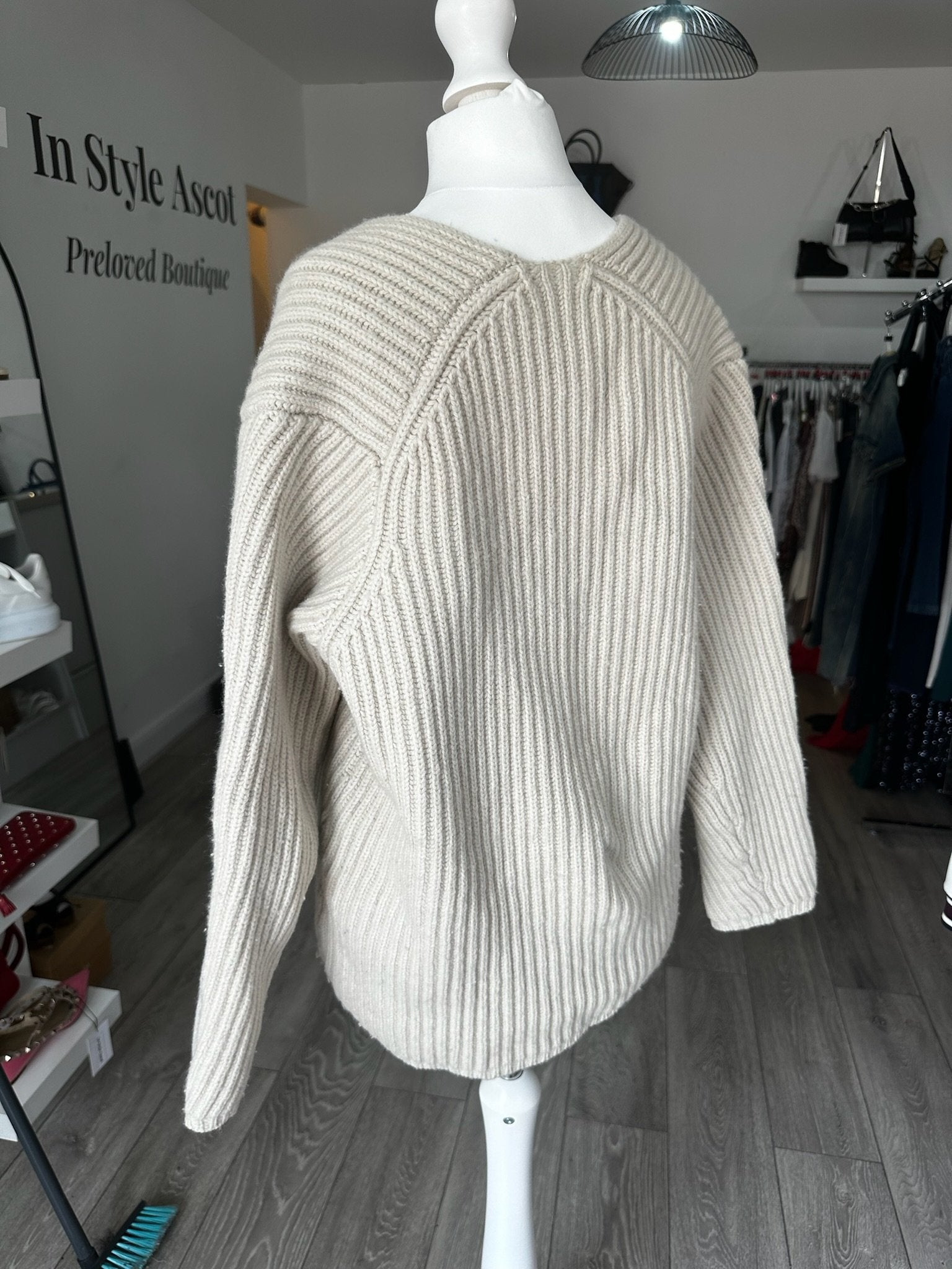 Acne Studio Cream Jumper - S