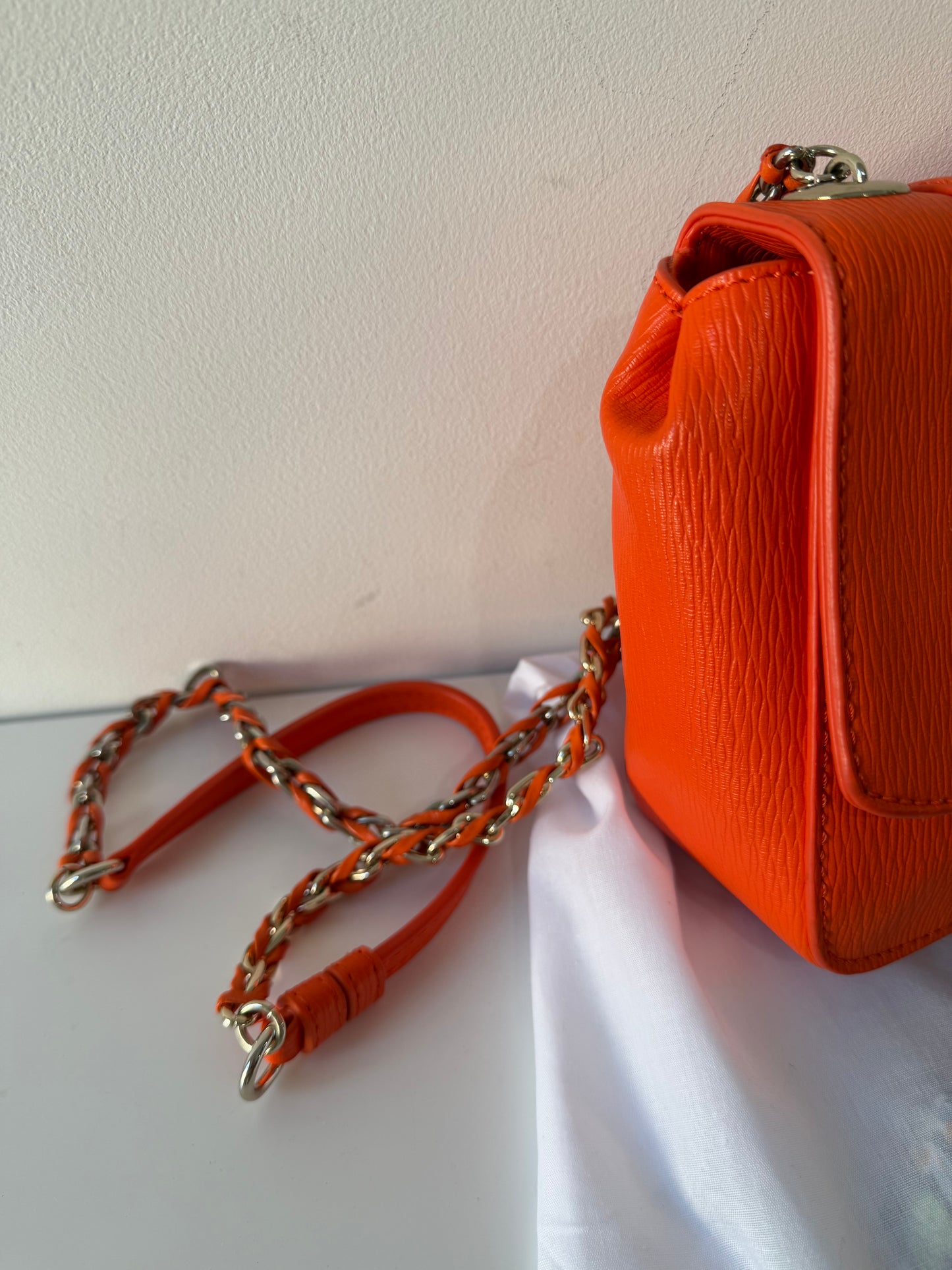 Orange Love Moschino Bag