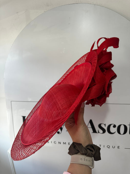 Red Nataliya Couture Hat