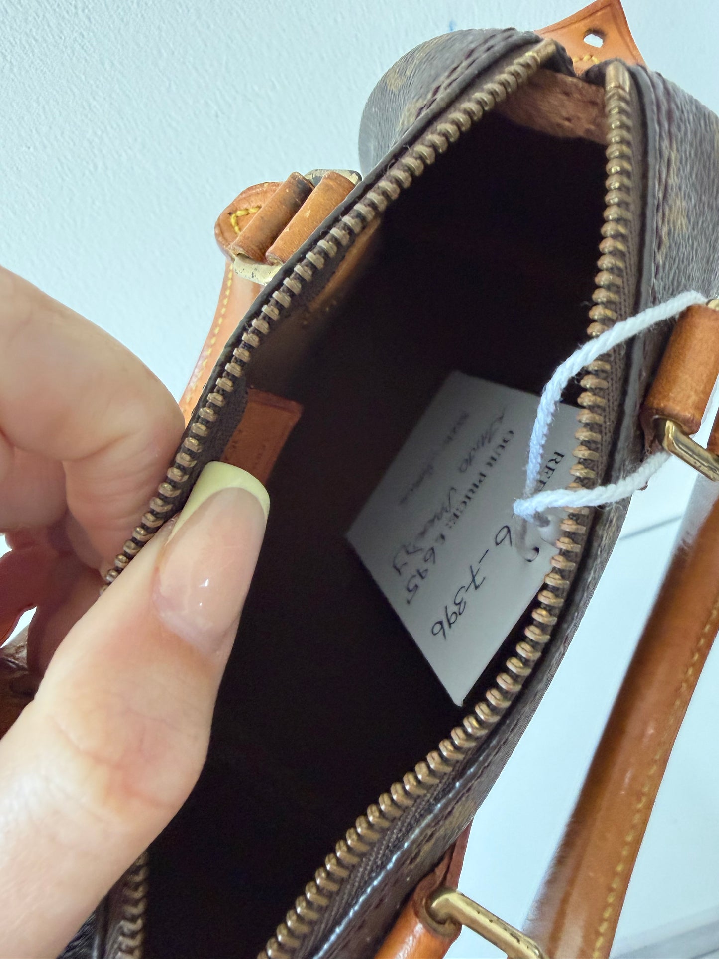 Preloved LV Monogram LV Nano Speedy Handbag, Small