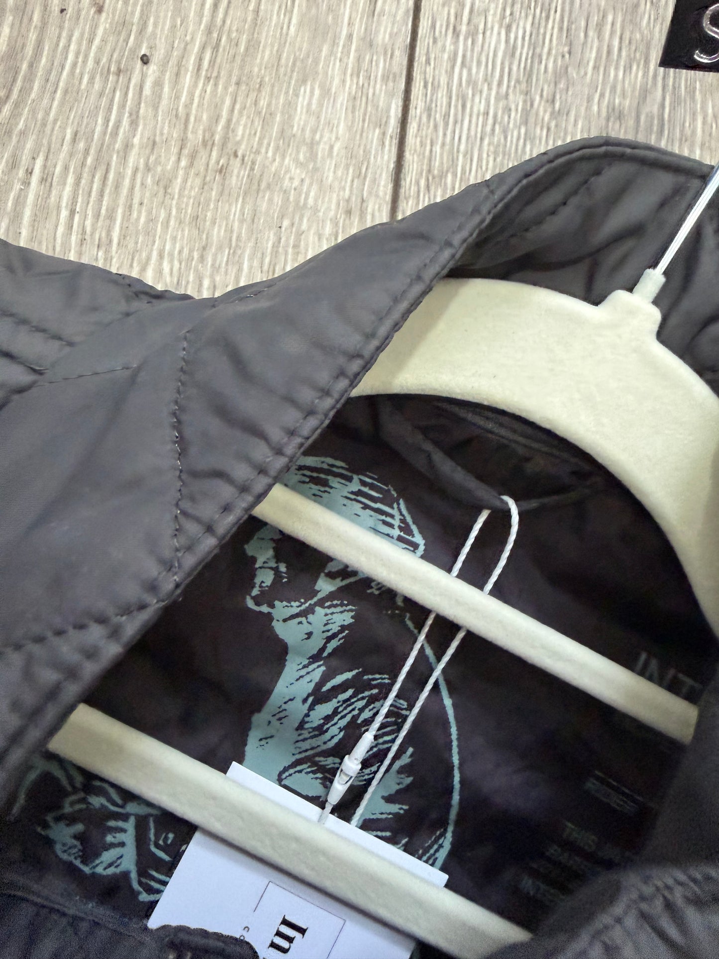 Black/Grey Barbour Jacket, Size S