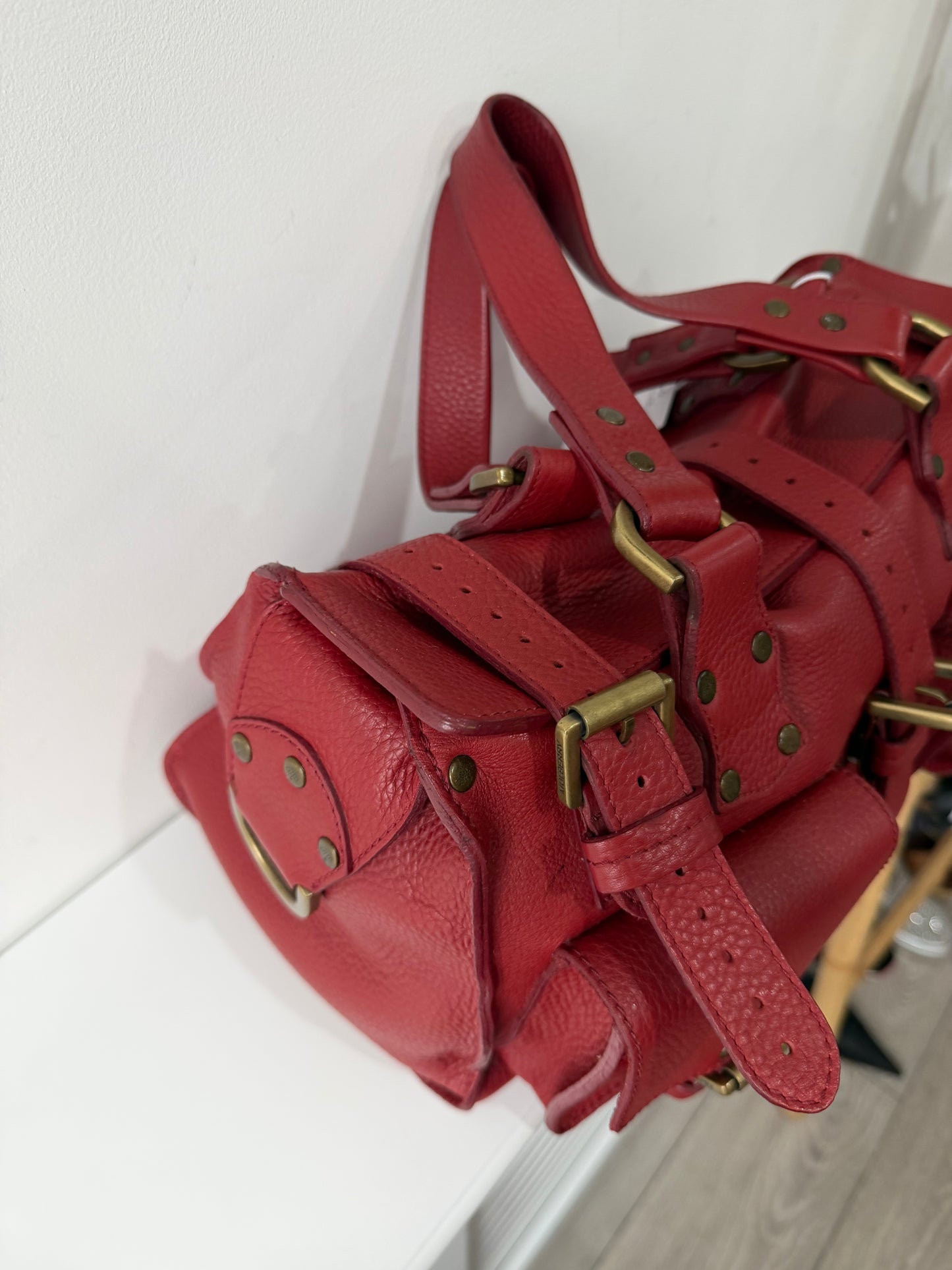 Pre-owned, Red Mulberry Roxanne Bag, Standard Size