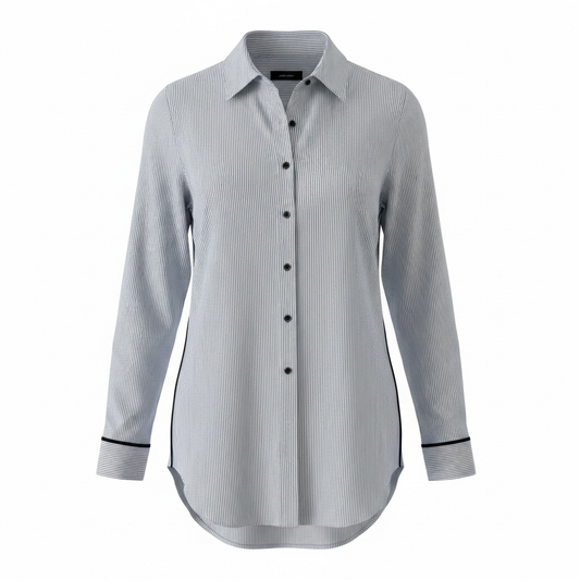Pre-loved Striped BNWT Me + Em Blouse, 16