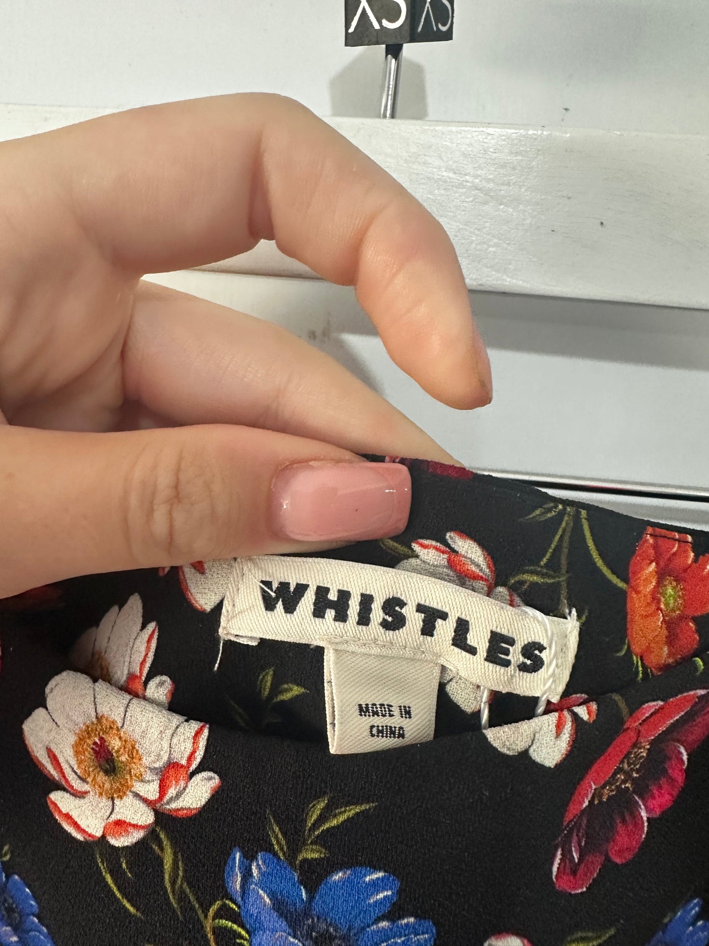 Floral Whistles Trousers, Size 6