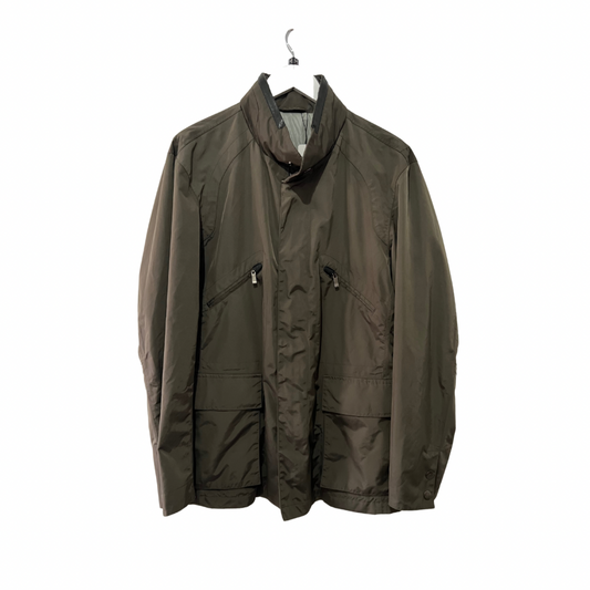 Khaki ZegnaSport Coat, Medium